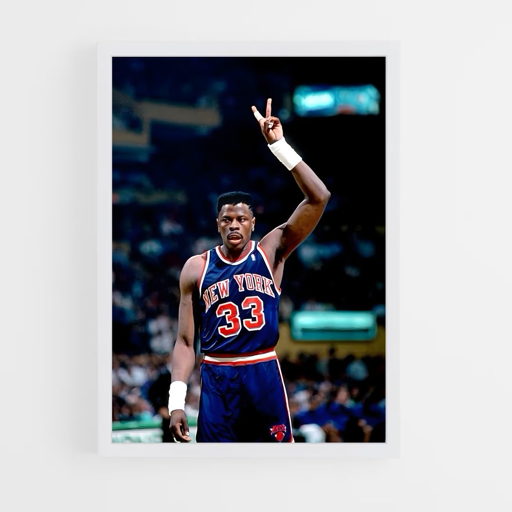 Poster L'Élan de Patrick – affiche Basketball (vue 3)